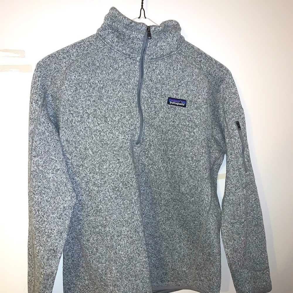 Patagonia Women’s Better Sweater 1/4 Zip Pullover - Gray
